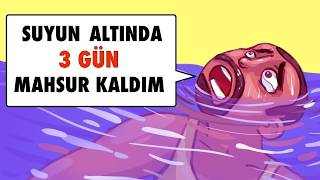 3 Gün Su Altında Hayatta Kaldım – Nasıl Olduğunu İnanamayacaksınız