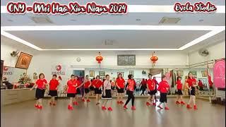 CNY - Mei Hao Xin Nian 2024  Line Dance | Happy Class | Choreo Siske Natali (INA) - January 2024