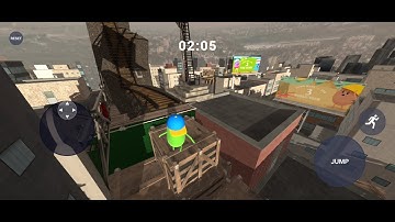 Dumb Ways to Climb (by PlaySide Studios) - free offline parkour game for Android and iOS - gameplay.