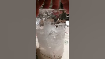 three-sided tensor pyramid frozen water test 3