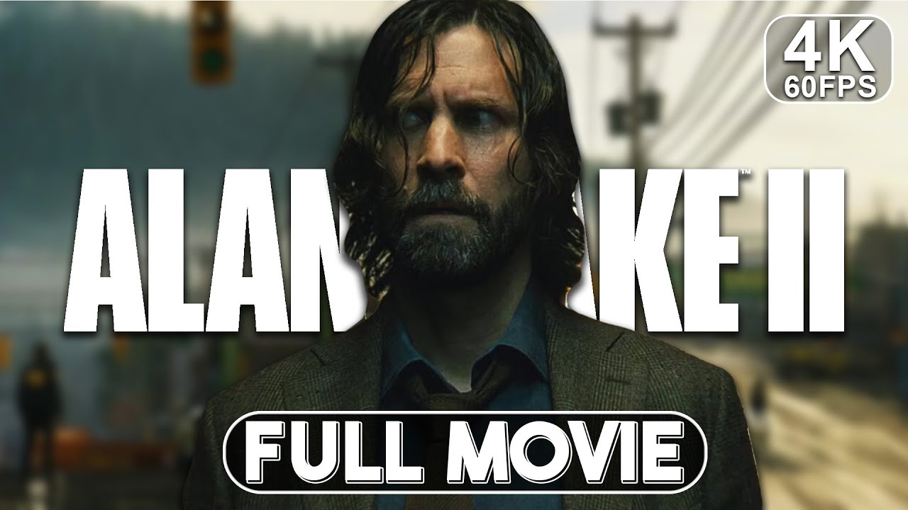 ALAN WAKE 2 🔦 4K Game Movie | All Cutscenes