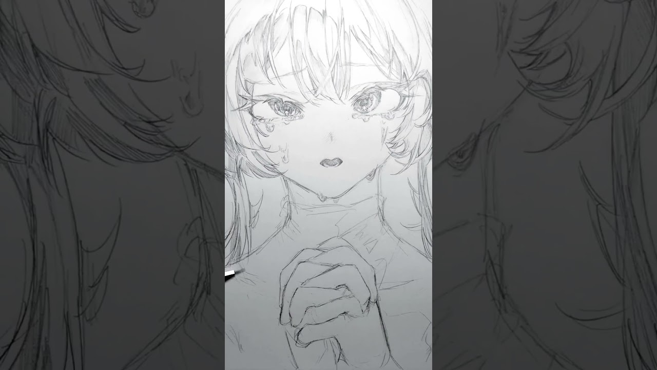 お願い　#drawing #メイキング #イラスト #イラストメイキング #shorts