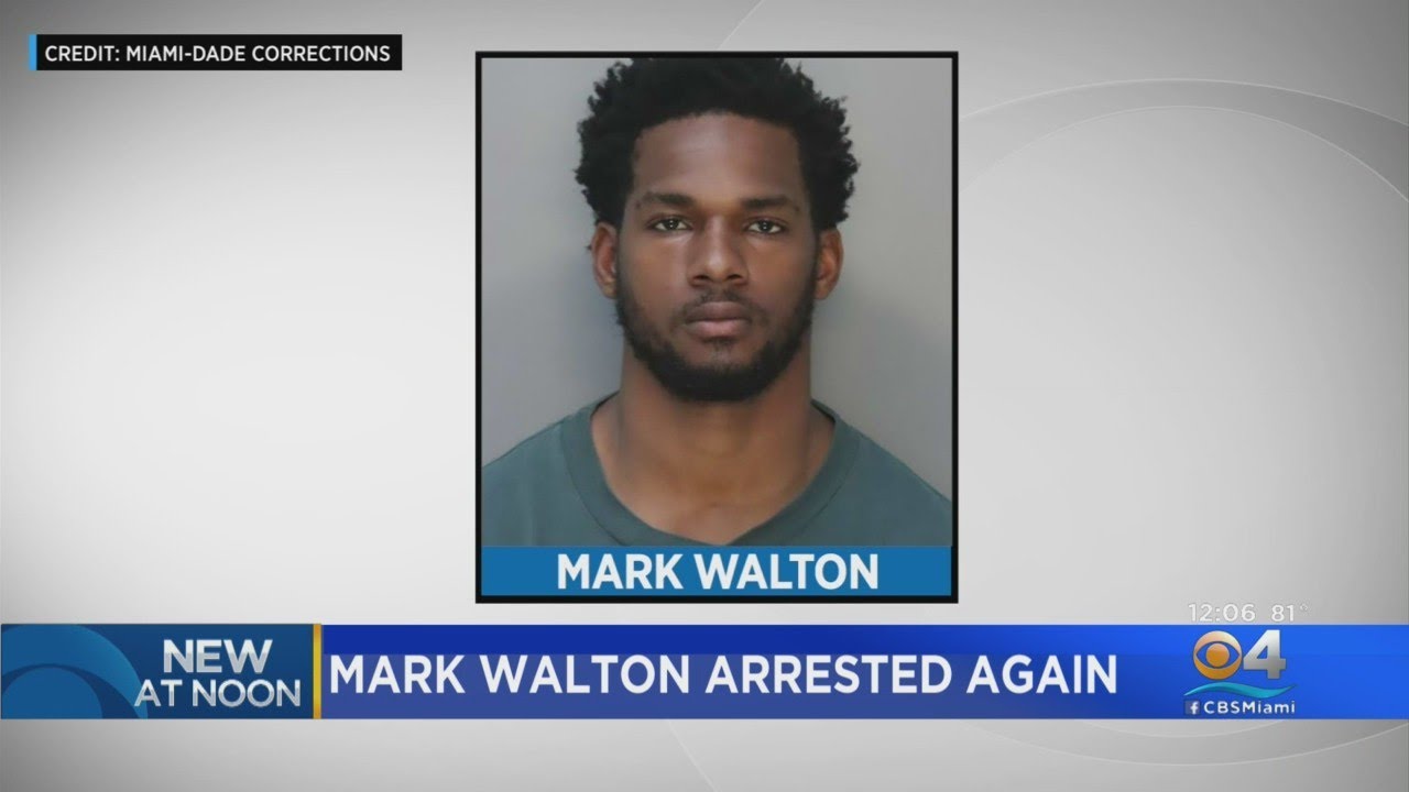 Former Dolphin, UM Football Player Mark Walton Arrested YouTube