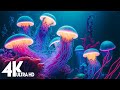 The Ocean 4K - Captivating Moments with Jellyfish and Fish in the Ocean - Relaxation Video