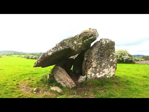 Drumanone Portal Tomb Boyle Co.Rocommon Ireland Drone 4k