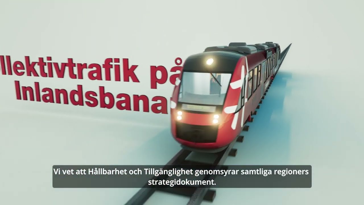 Interregional kollektivtrafik på Inlandsbanan