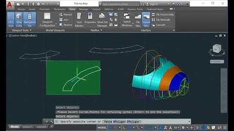 unfold surface inside autoCAD