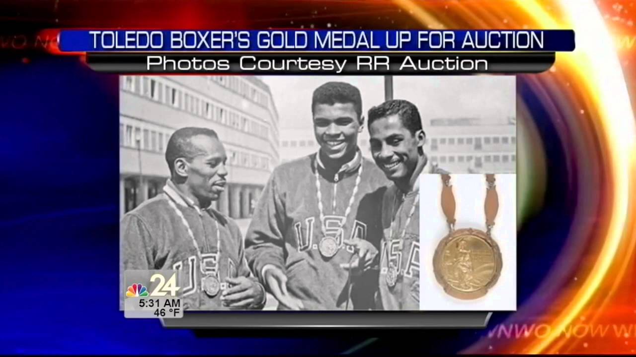 Wilbert ‘Skeeter’ McClure’s Gold medal up for sale at RR Auction