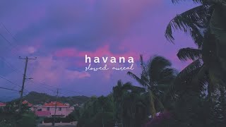 camila cabello - havana ft. young thug (slowed + reverb) Resimi