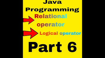 JAVA PROGRAMMING Part 6- RELATIONAL & LOGICAL OPERATORS #java #beginners #tutorial