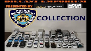 NYPD (New York City Police Department) 1/64 Scale Diecast Collection January 2021