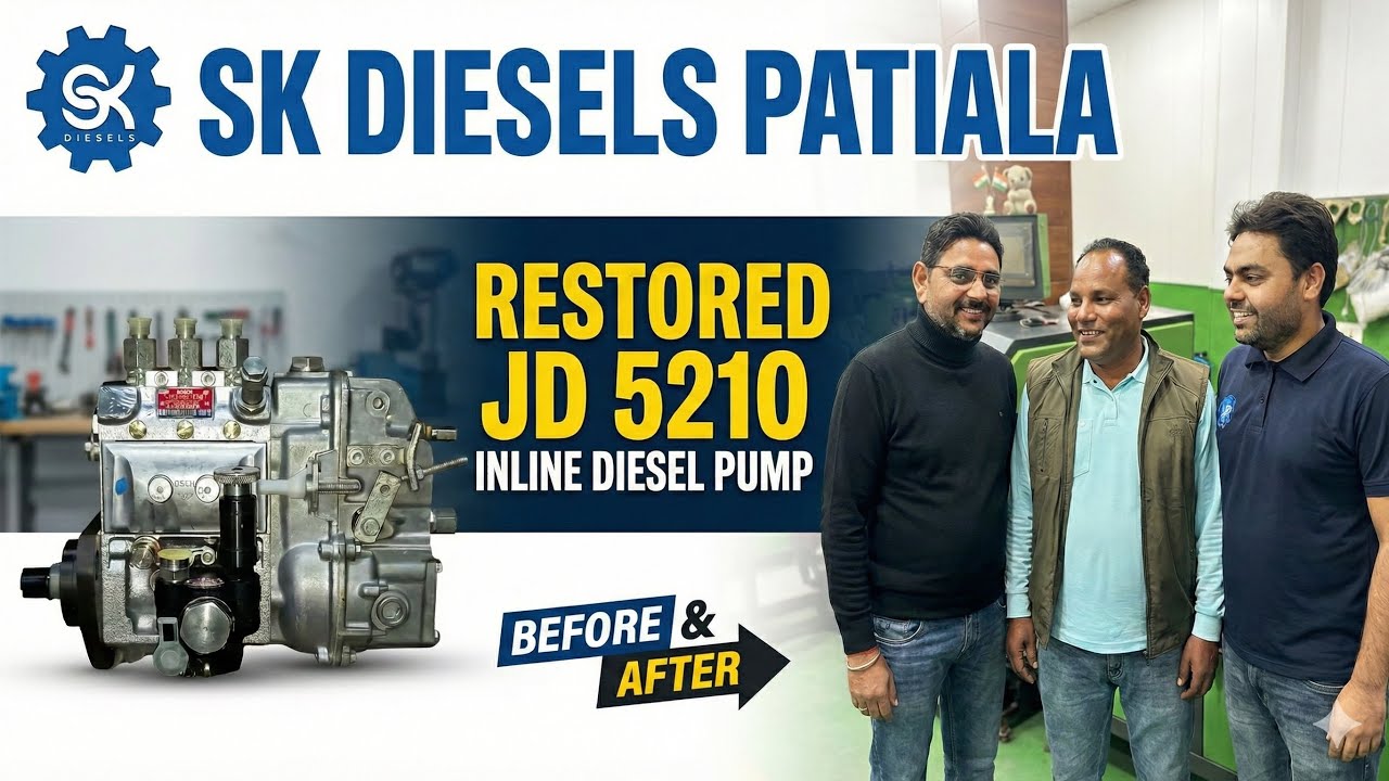 Best john deere 5210 diesel pump restore | full satisfaction  