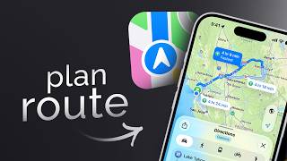 How to Plan a Route on Apple Maps iPhone