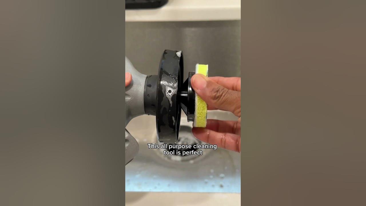 Dremel Versa x Scrub Daddy cleaning YouTube