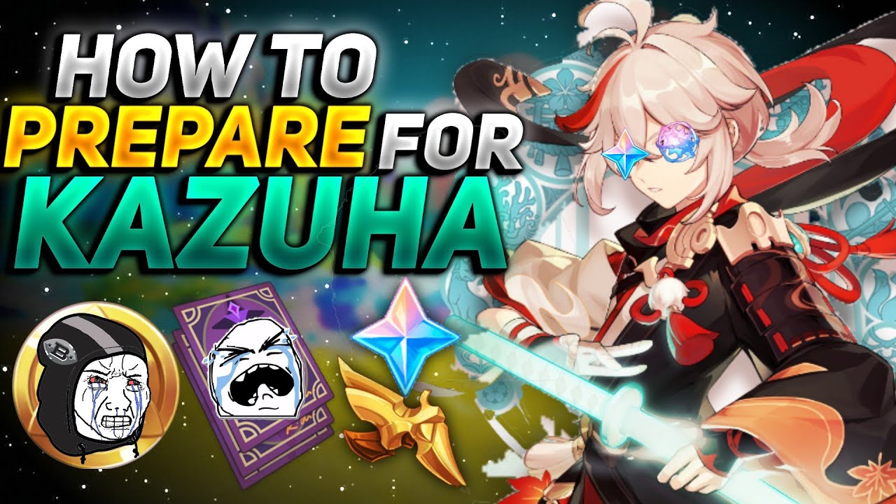 How Many "MORA" Or "MATERIALS" Do You Need To Build For "KAZUHA" Genshin Impact Update V.1.6