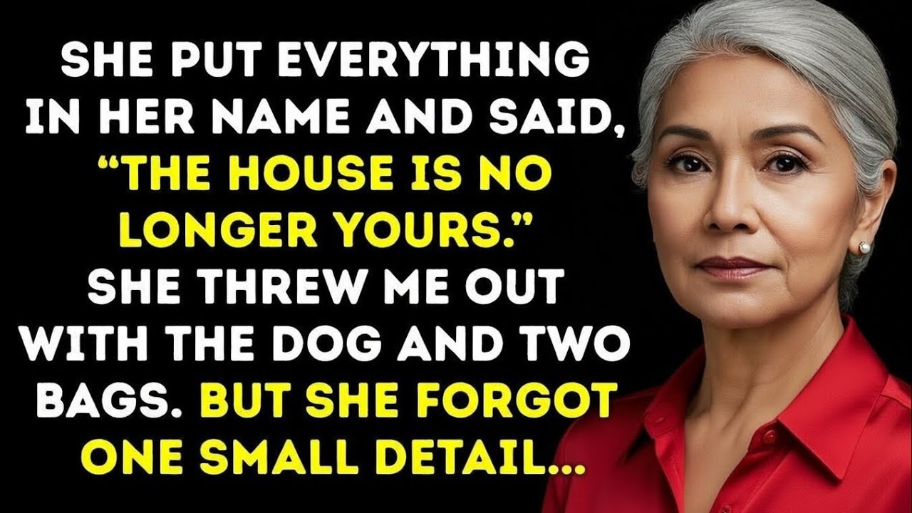 I Gave My Daughter My House... Until She Threw Me Out With a Court Order...