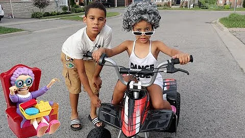 Greedy Granny Cali Rides Brother's Car! FamousTube...