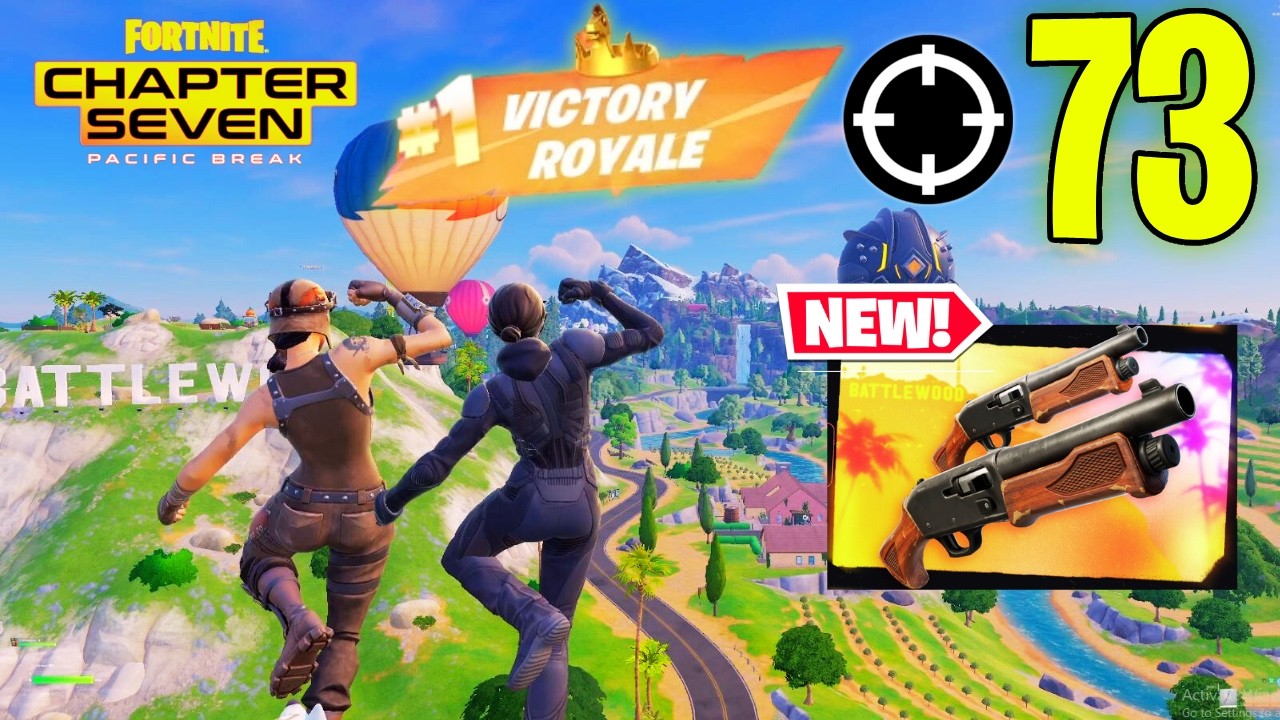 73 Elimination Duo Vs Squads Wins "Fortnite Chapter 7" Gameplay (Keyboard & Mouse)