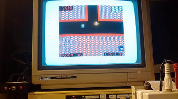 SHAMUS on the coco3 using the RGB color patch