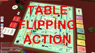 TABLE FLIPPING ACTION (Tabletop Simulator)