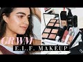 GRWM: GLOWY FULL FACE USING E.L.F. COSMETICS