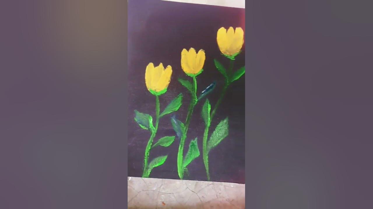 easy-flower-painting-for-beginners-please-subscribe-and-like-art