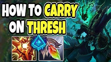 Challenger Thresh shows you how to DOMINATE LANING - Thresh support Commentary