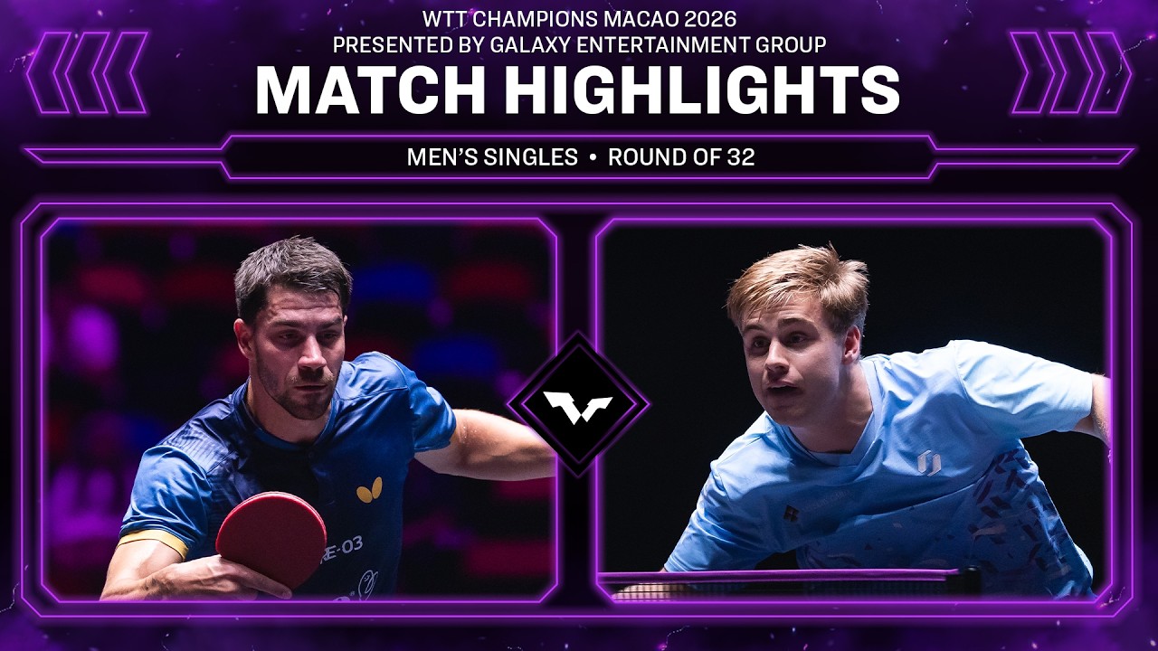 Patrick Franziska vs Truls Moregard | MS R32 | #WTTMacao 2026
