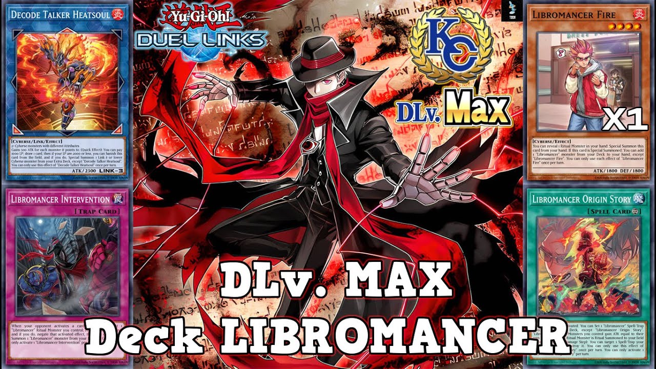 DLV. MAX Deck LIBROMANCER / LIBROMANCIA SPAM DE LINKS EN UN DECK RITUAL | Yu-Gi-Oh! Duel Links