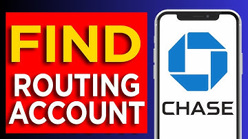 HOW TO VIEW MY ROUTING NUMBER ON CHASE 💰 (UPDATED 2024)