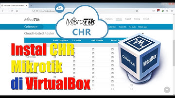 Implementasi CHR Mikrotik pada virtual