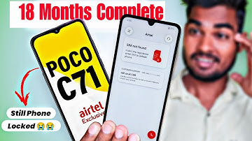 Poco C71, C61, C51, M6 5g & M7 5g Airtel Lock not Unlock After 18 Months !!