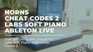 Glitchy piano: Norns, Cheat Codes 2, LABS Soft piano, Ableton Live screenshot 4