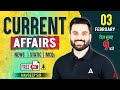 Current Affairs Today | 03 feb Current Affairs 2026 | Daily Current Affairs 2026 By Navdeep Sir