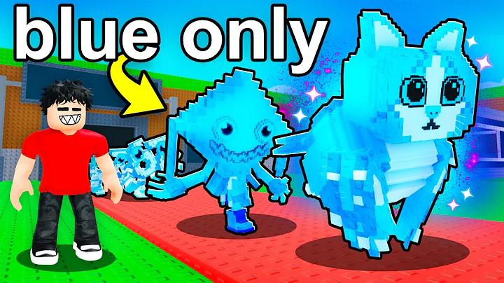 $0 to $1 Trillion Using BLUE ONLY Brainrots