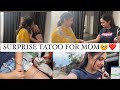Surprise tatoo for momchlaan hogya aaj