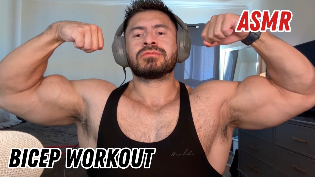 ASMR-день для рук с вашим тренером по мышцам | Расслабляющая ролевая игра в спортзале