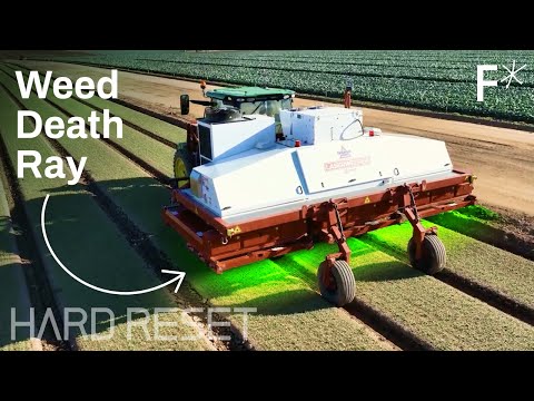 Laser “death ray” kills weeds 80x faster than humans | Hard Reset