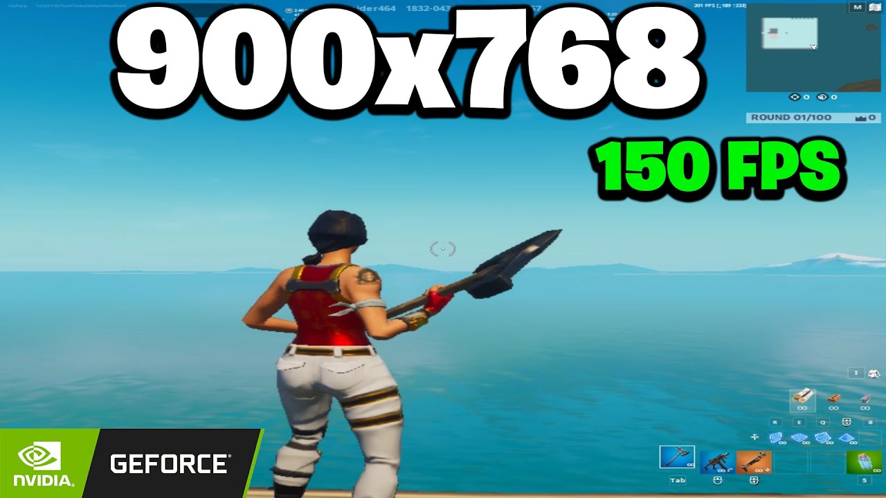 *NEW* Best Stretched Resolution in Fortnite Chapter 3 Season 3! (LOW