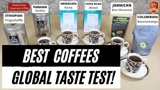 COFFEE TASTE TEST Inc. WORLD'S MOST EXPENSIVE COFFEE! | Geisha vs Kona vs Jamaican Blue Mountain...