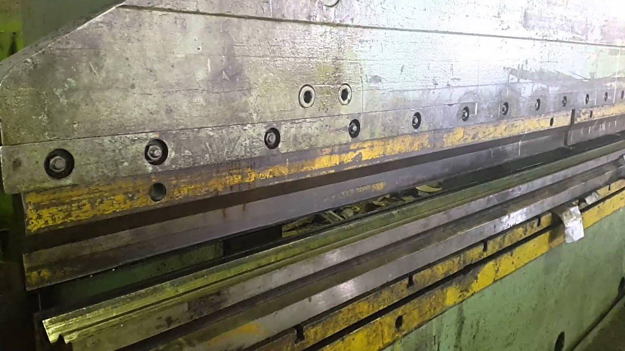 Листогиб ERFURT PKXA 80 пресс листогибочный усилие 80т. Длинна 3150 мм ...