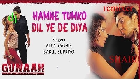 Hamne Tumko Dil Ye De Diya Full Song (Gunaah) Dino , Bipasha Bashu , Alka Yagnik | Romantic Song