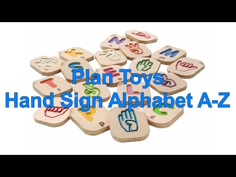 plan toys hand sign alphabet