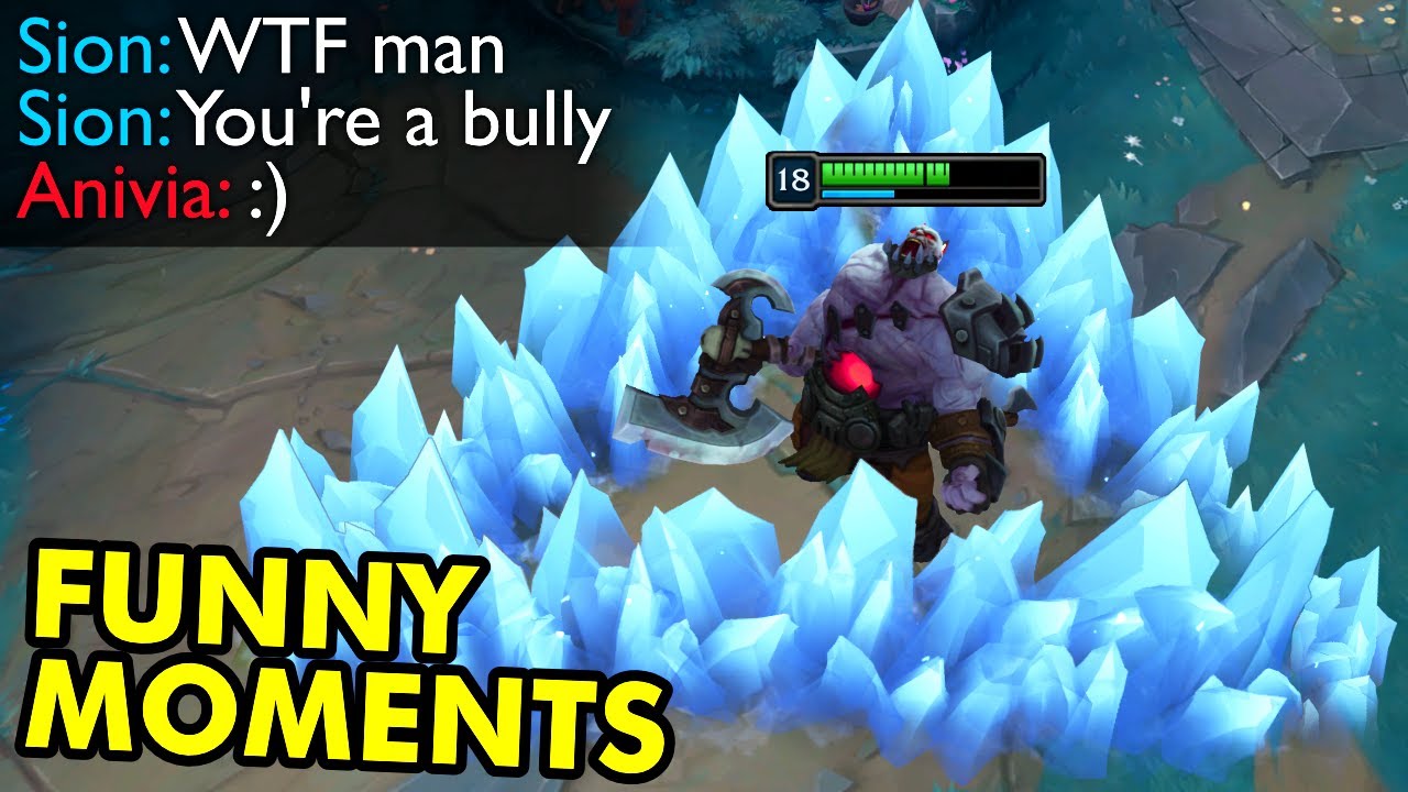 САМЫЕ СМЕШНЫЕ МОМЕНТЫ В LEAGUE OF LEGENDS #48