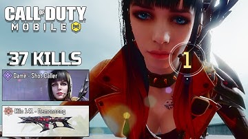DAME SHOT CALLER & MYTHIC KILO 141 DEMONSONG GAMEPLAY COD MOBILE ALCATRAZ BATTLE ROYALE