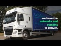 Full and part load delivery services from lts distribution