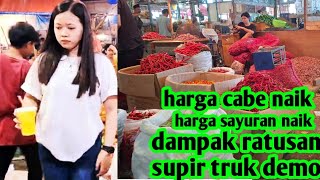 HARGA CABE DAN SAYURAN MALAM INI NAIK #DAMPAK DEMO ODOL#PASAR INDUK CIBITUNG#2 JUL 2025