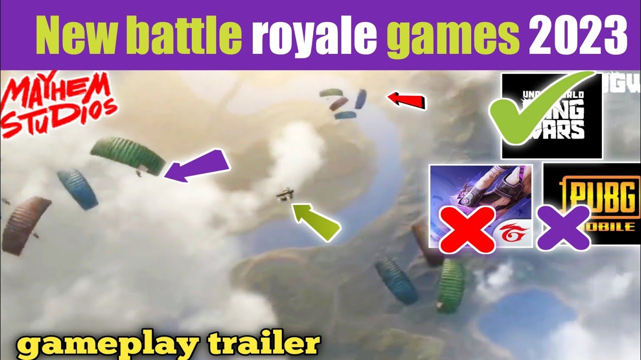 New Battle Royale Games In 2023 | New Games Better Than Free Fire And ...