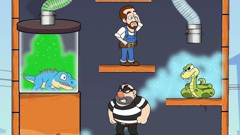 Home Pipe Rescue Gameplay All Game Level Solution - Pull The Pipe