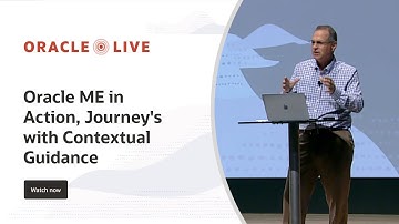 Oracle ME in Action: Journeys with contextual guidance